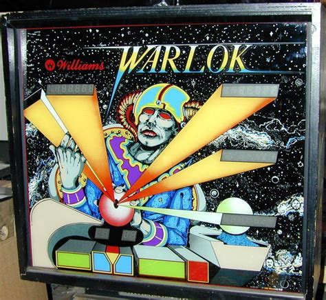 Warlok Pinball Machine (Williams, 1982) .